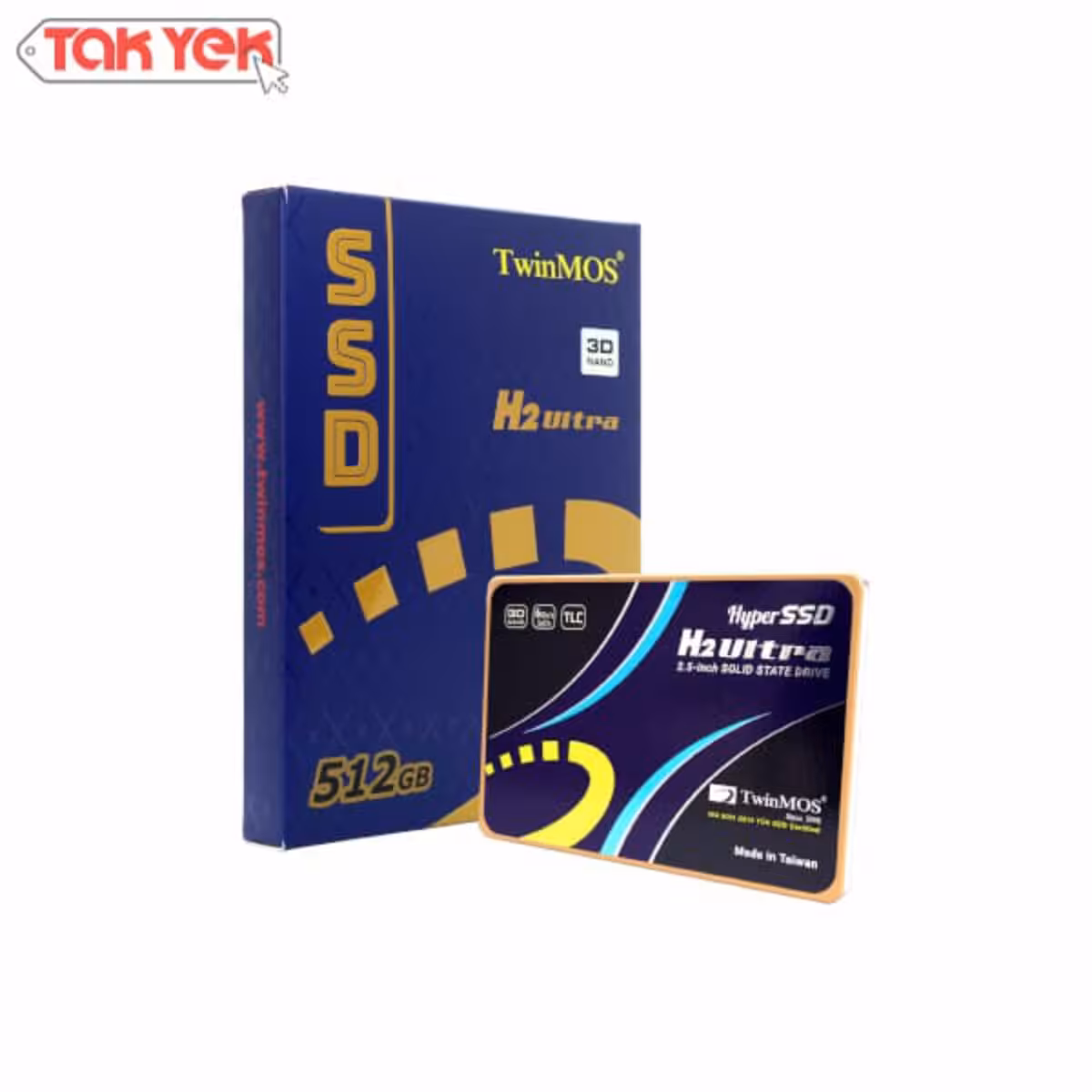 حافظه اس اس دی تویین موس SSD TwinMOS H2 Ultra 512GB SATA3