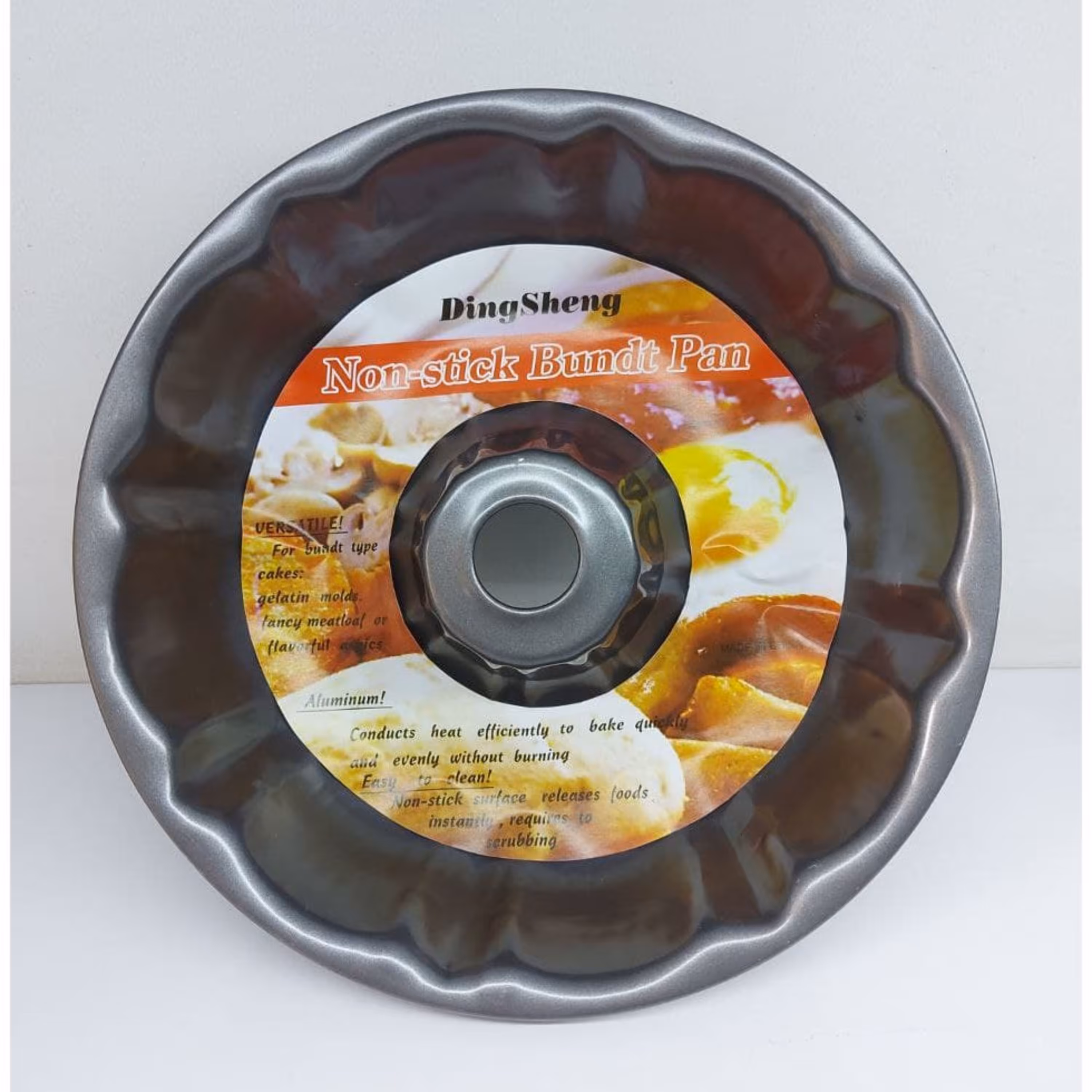 قالب کیک گرد کنگره دار شیفون 