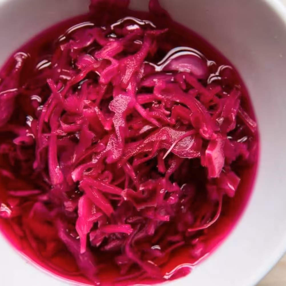 ترشی کلم قرمز  خانگی