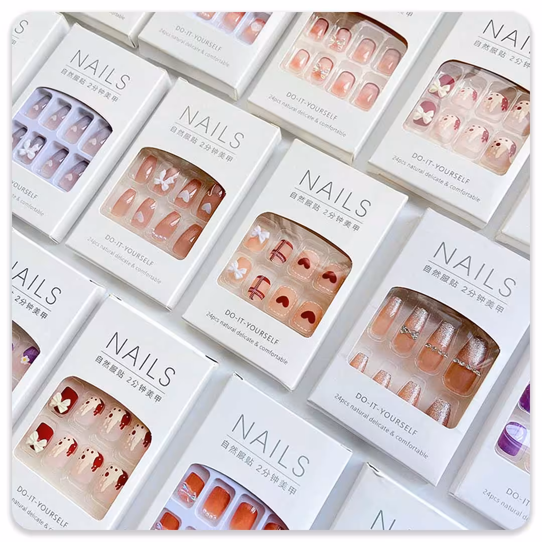 ناخن مصنوعی طرح دار(24 عددی)