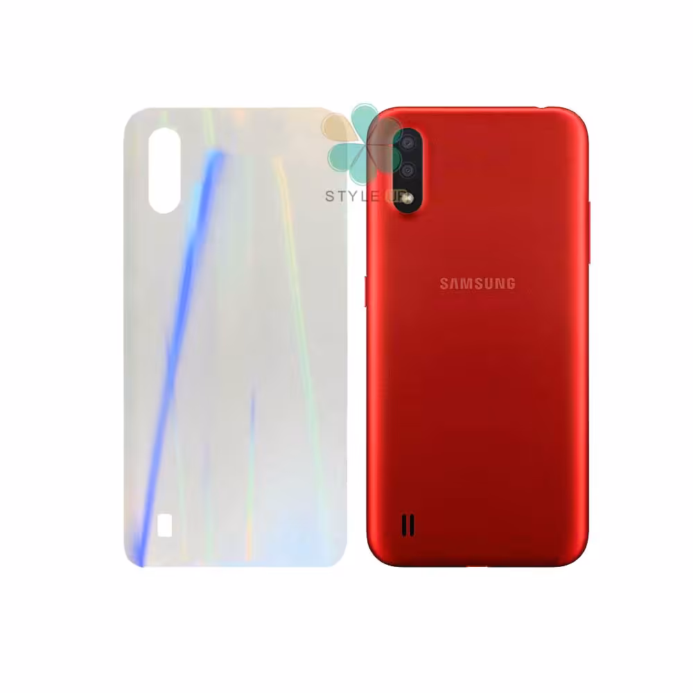 برچسب نانو پشت گوشی ‌‌‌سامسونگ Galaxy A01 مدل رنگین کمان