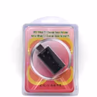 کارت صدا USB اکسترنال ولوم دار دی نت (ساند یو اس بی)