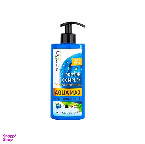 کرم آبرسان شون (Schon) مدل Aquamax حاوی Collagen حجم 500 میلی لیتر
