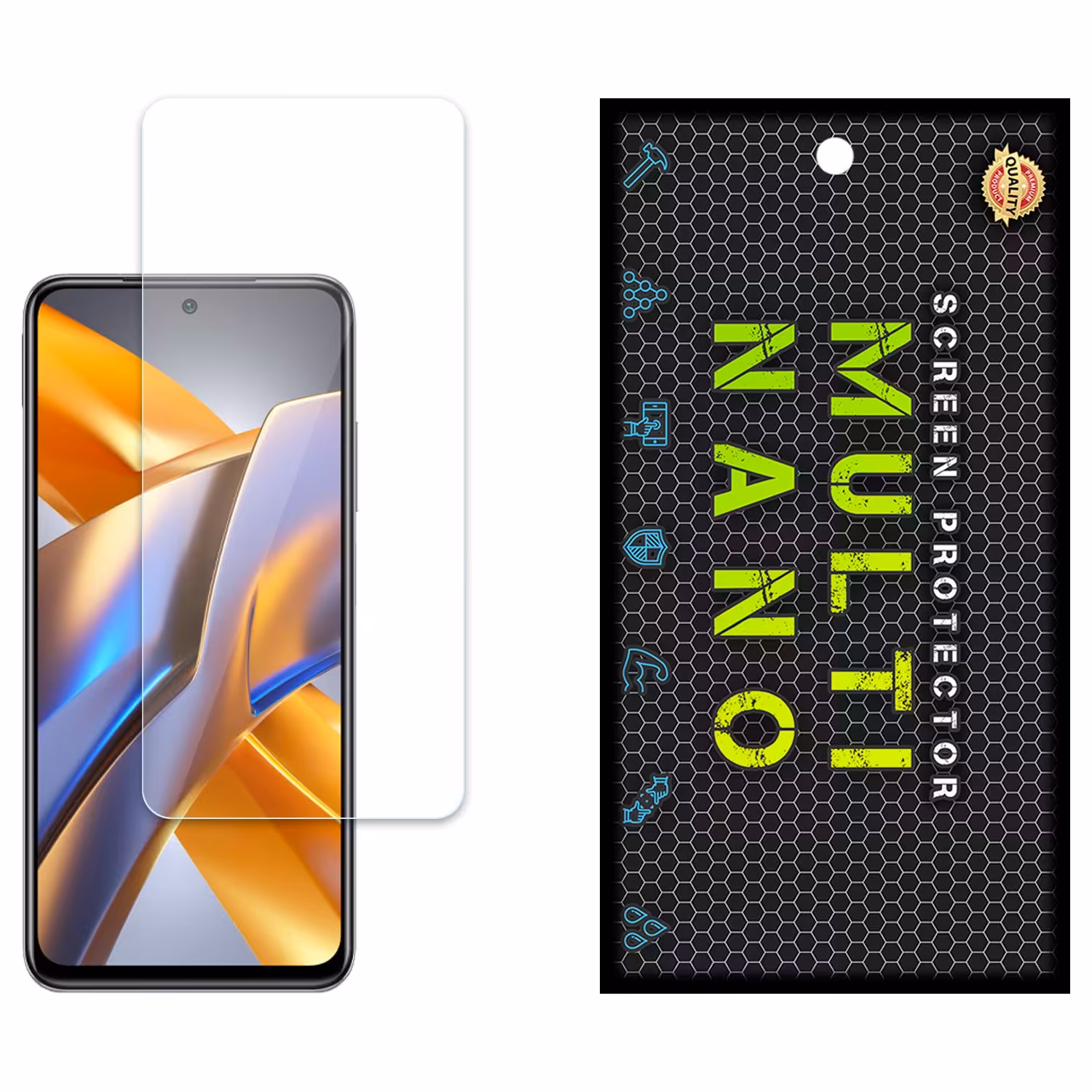 محافظ صفحه مولتی نانو مدل X-S1N برای موبایل شیائومی Poco M5s