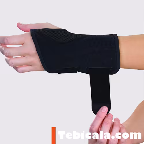 مچ کف بند نئوپرنی شست دار مدل پاک سمن ا Paksaman Neoprene Wrist and Thumb Support