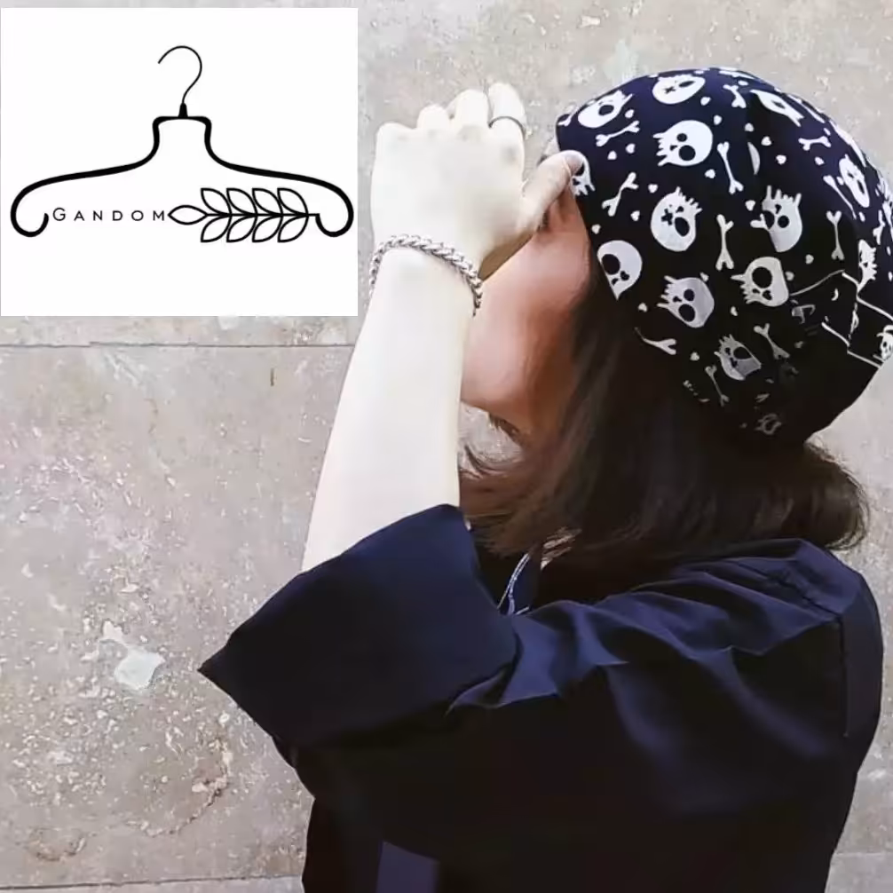 باندانا در طرح های مختلف نخی بدون چروک شدن کیفیتش عالیه مناسب برای انواع مدل مو