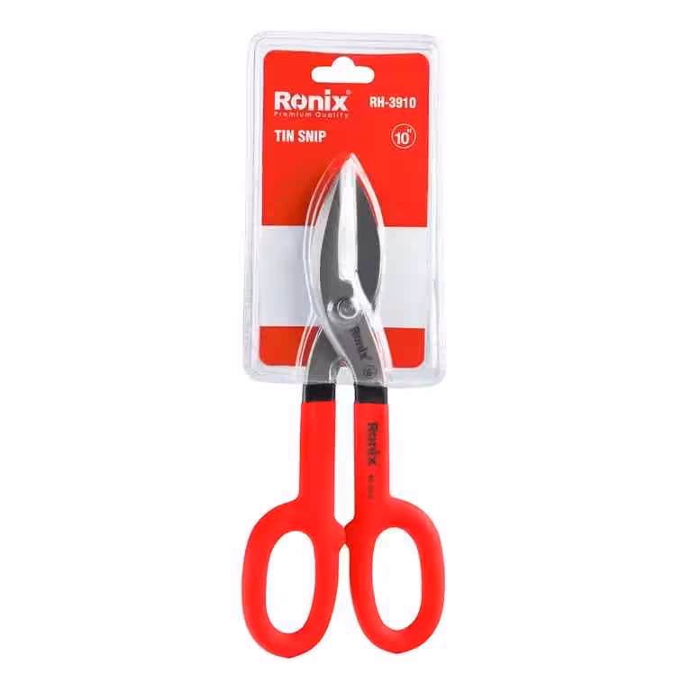 قیچی ورق بر دسته عینکی 10 اینج رونیکس مدل RH-3910