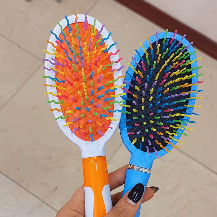 برس ماکارانی رنگی رنگی سایز بزرگ