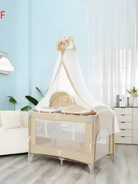 تخت و پارک کنار بازشو و گهواره شو کول بیبی cool baby مدل P999NF