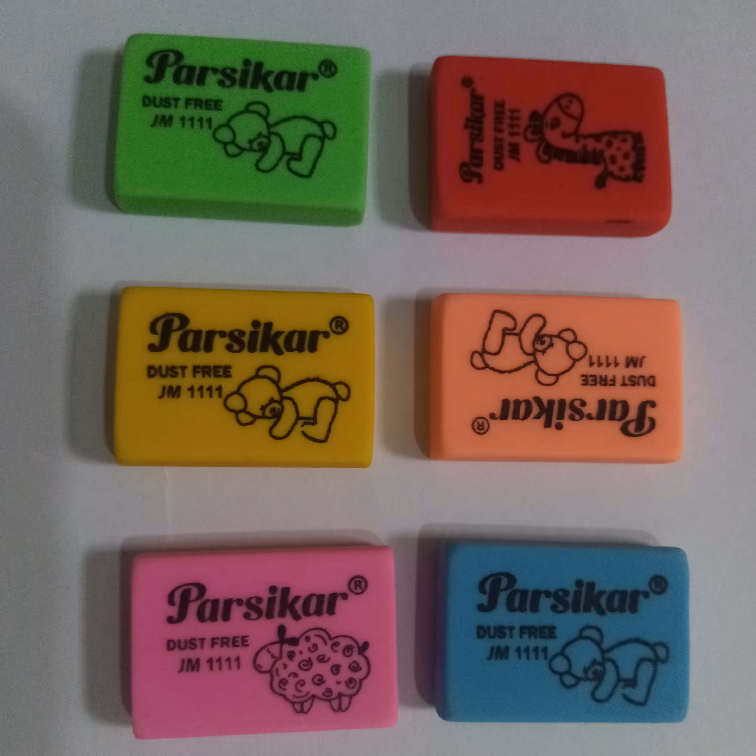 پاک کن رنگارنگ پارسیکار پاکن-پاککن