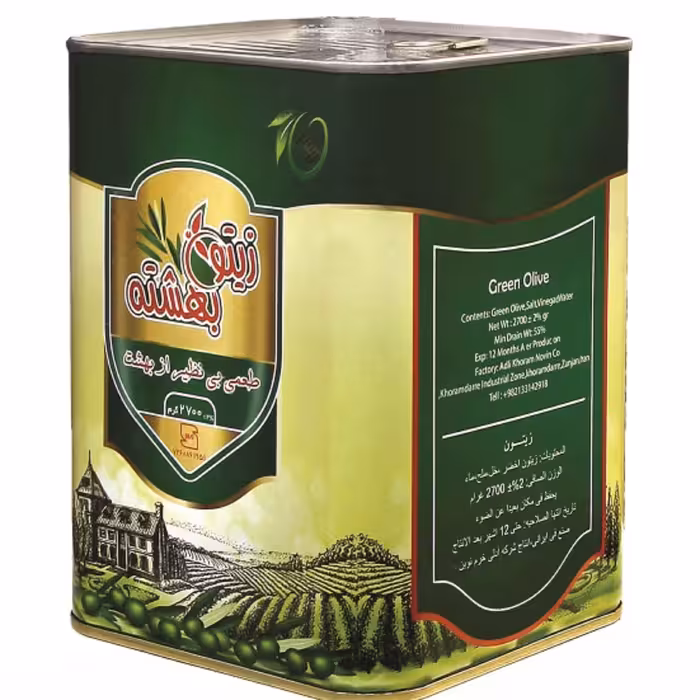 زیتون بی هسته10 کیلویی بهشته سایز درشت با تضمین کیفیت فروش عمده (استعلام موجودی در گفتگو)