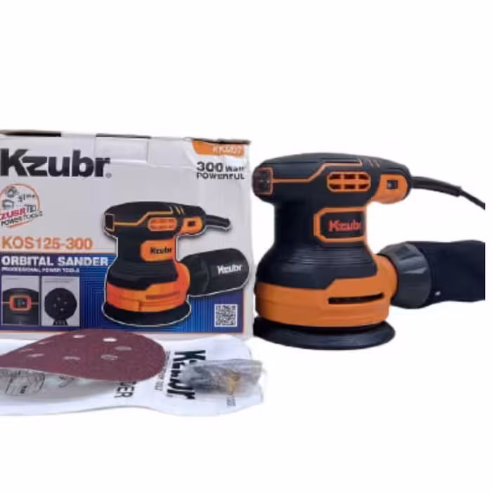 سنباده لرزان و گردان زوبر 300 وات اصلی دیمردار مدل Kzubr KOS 125-300