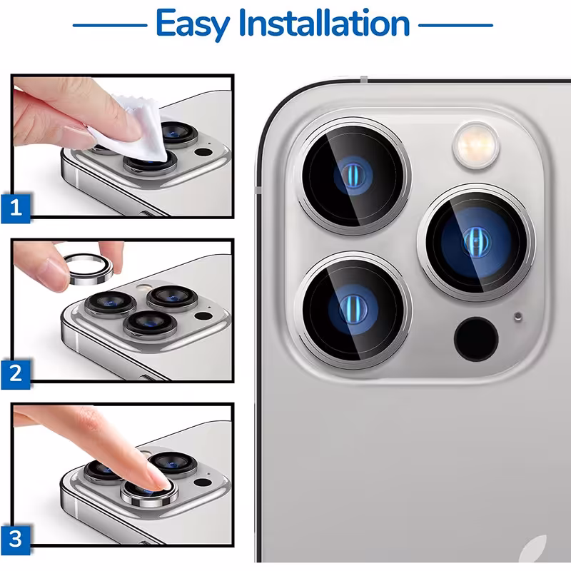 محافظ لنز ساده  آیفون 13پرومکس کد:443