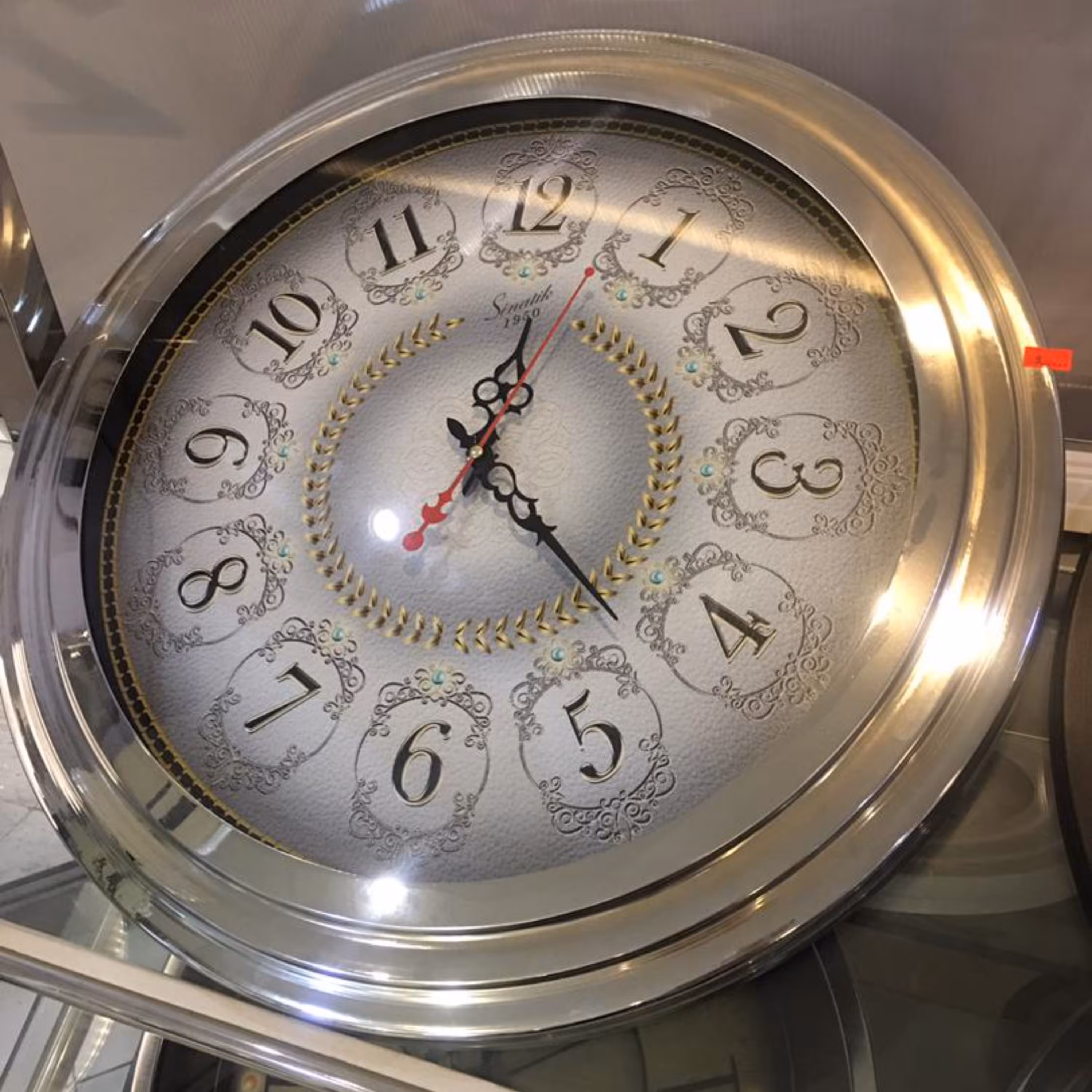 ساعت دیواری رینگ سه پله قطر 40 سانت