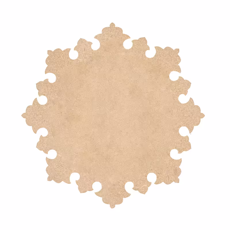 اسلایس چوبی طرح اسلیمی مدل سینی کد 281