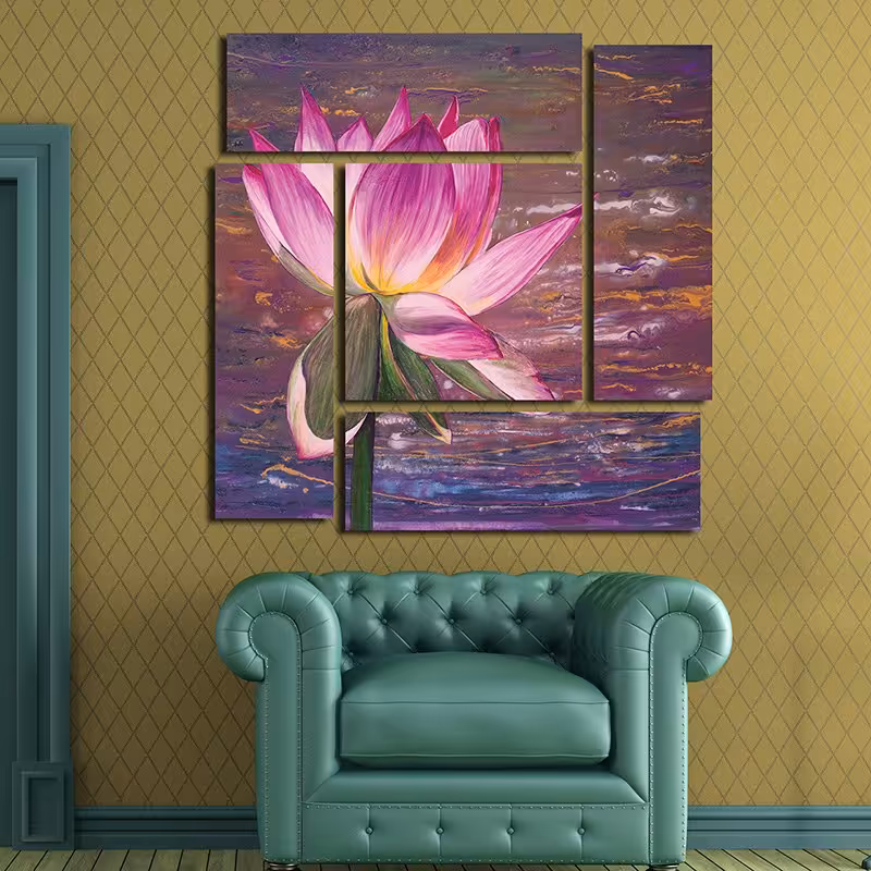 تابلو شاسی دکوراتیو آریکان کد TA410 سایز 84x84