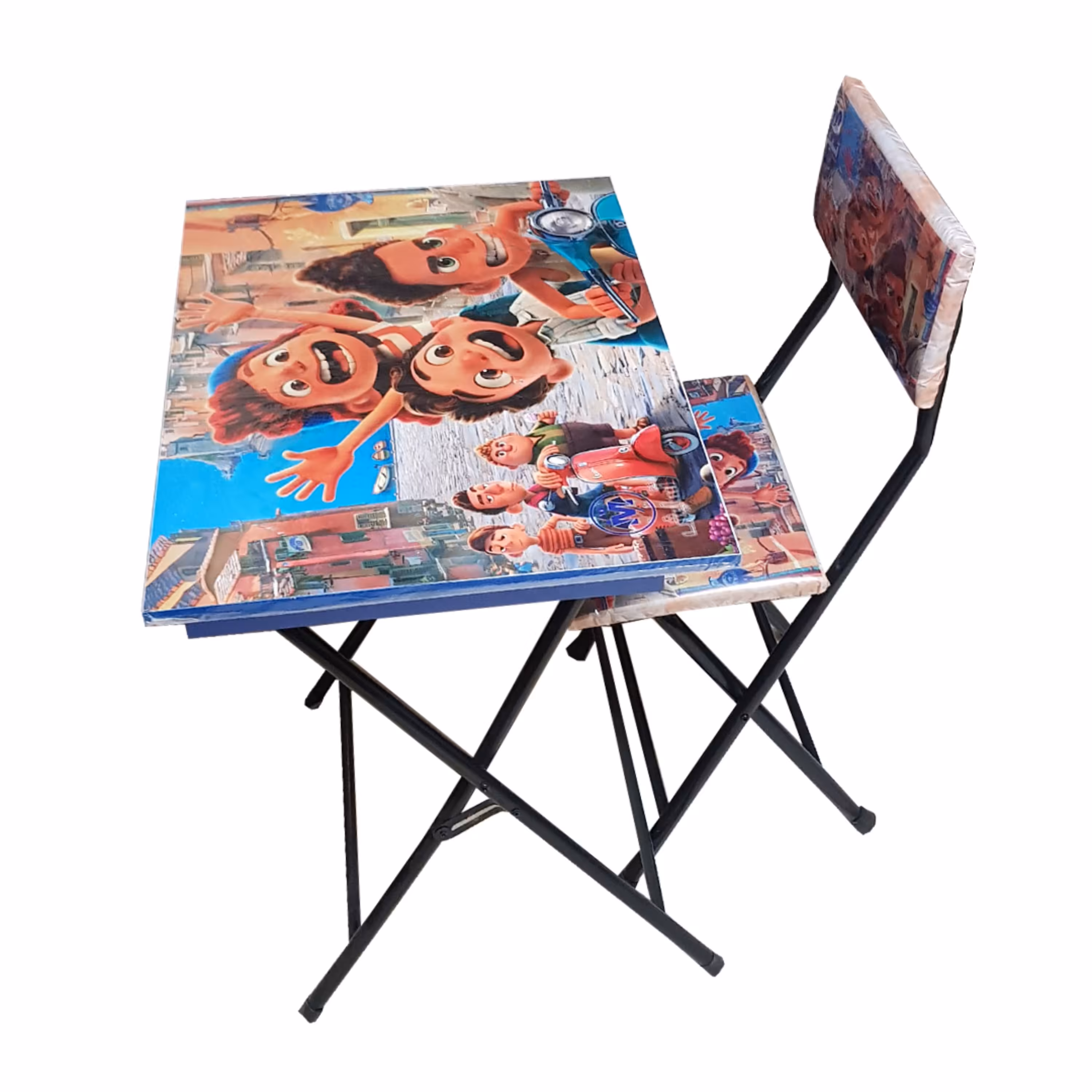 میز تحریر باکسدار تاشو  - به همراه صندلی - طرح لوکا (پس کرایه)