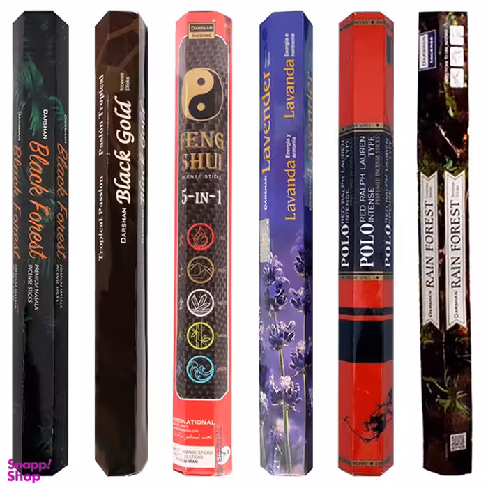 عود دارشان مدل ترکیبی کد Mix642 مجموعه 6 عددی