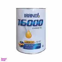 روغن موتور خودرو ایرانول مدل 16000 جدید کد 21104 حجم 4 لیتر