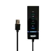 هاب X-VOX USB3.0 مدل x-818 چهار پورت