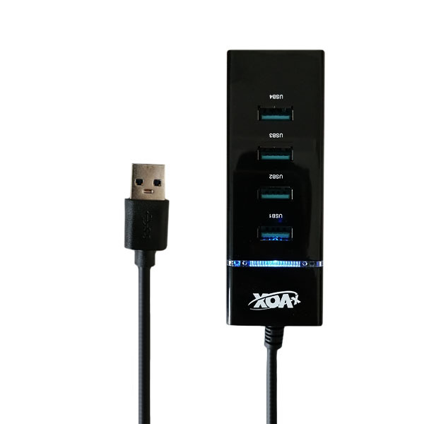 هاب X-VOX USB30 مدل x-818 چهار پورت