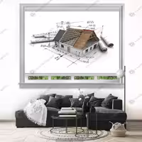 پرده شید برای شرکت ساختمان BAs-2623