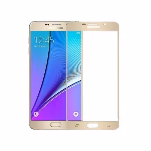 گلس تمام صفحه ضد ضربه طلایی درجه یک مناسب گوشی سامسونگ A3 2016 یا A310