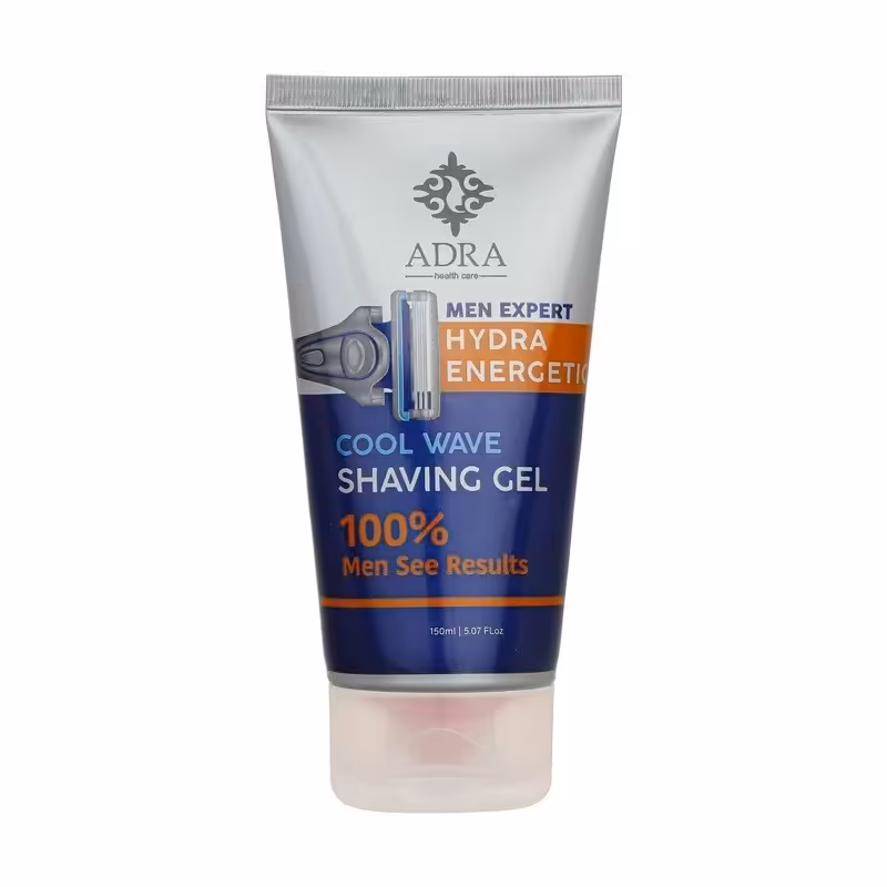 ژل اصلاح آقایان آدرا حجم 150 میلی لیتر