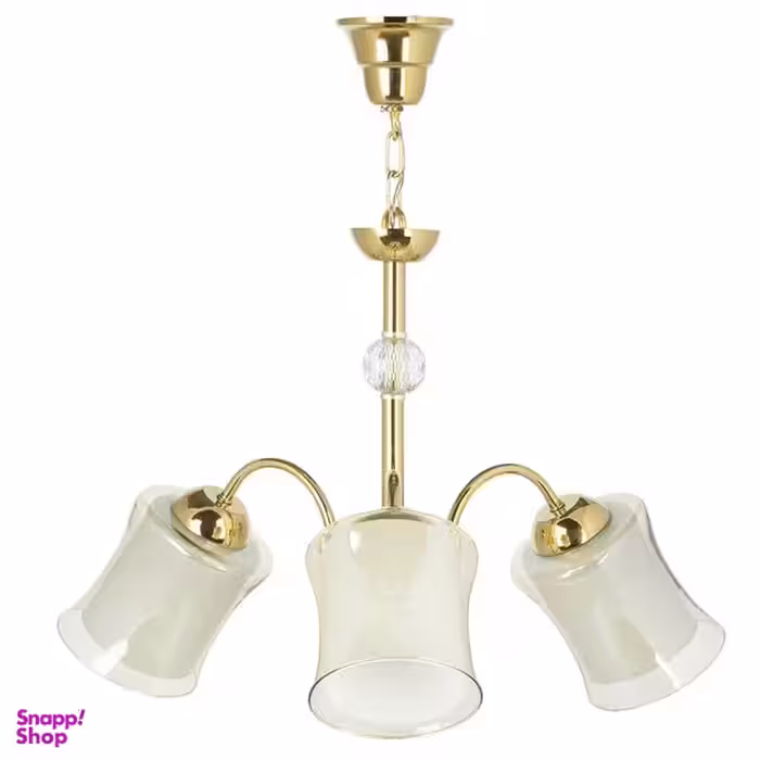 لوستر 3 شعله چشمه نور کد CH136506