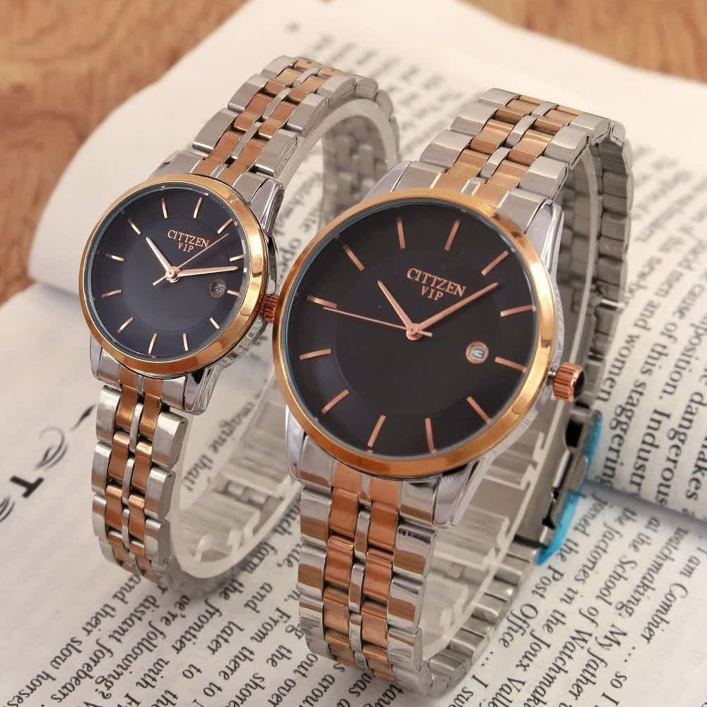 ست ساعت زنانه و مردانه سیتیزن موتور ژاپن Citizen