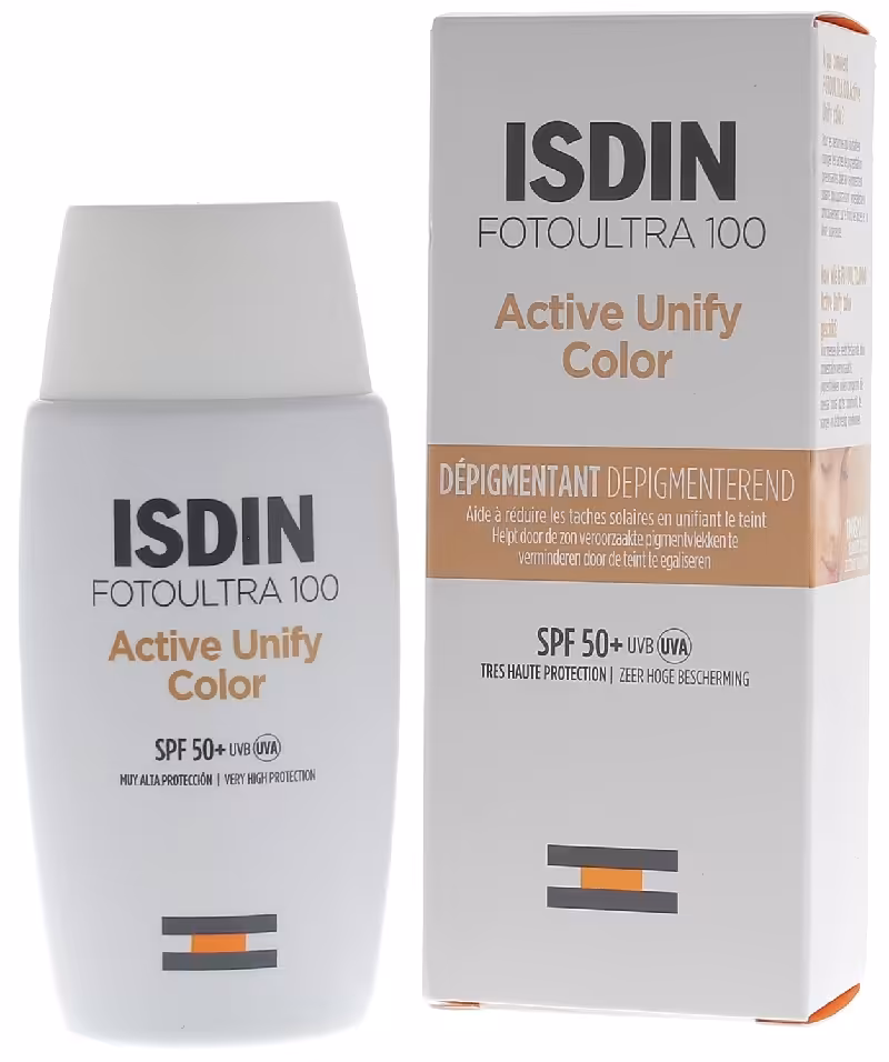 ضدآفتاب و ضد لک رنگی ایزدین  Active Unify Color SPF50