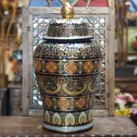 جار در دار چینی بزرگ دست ساز 