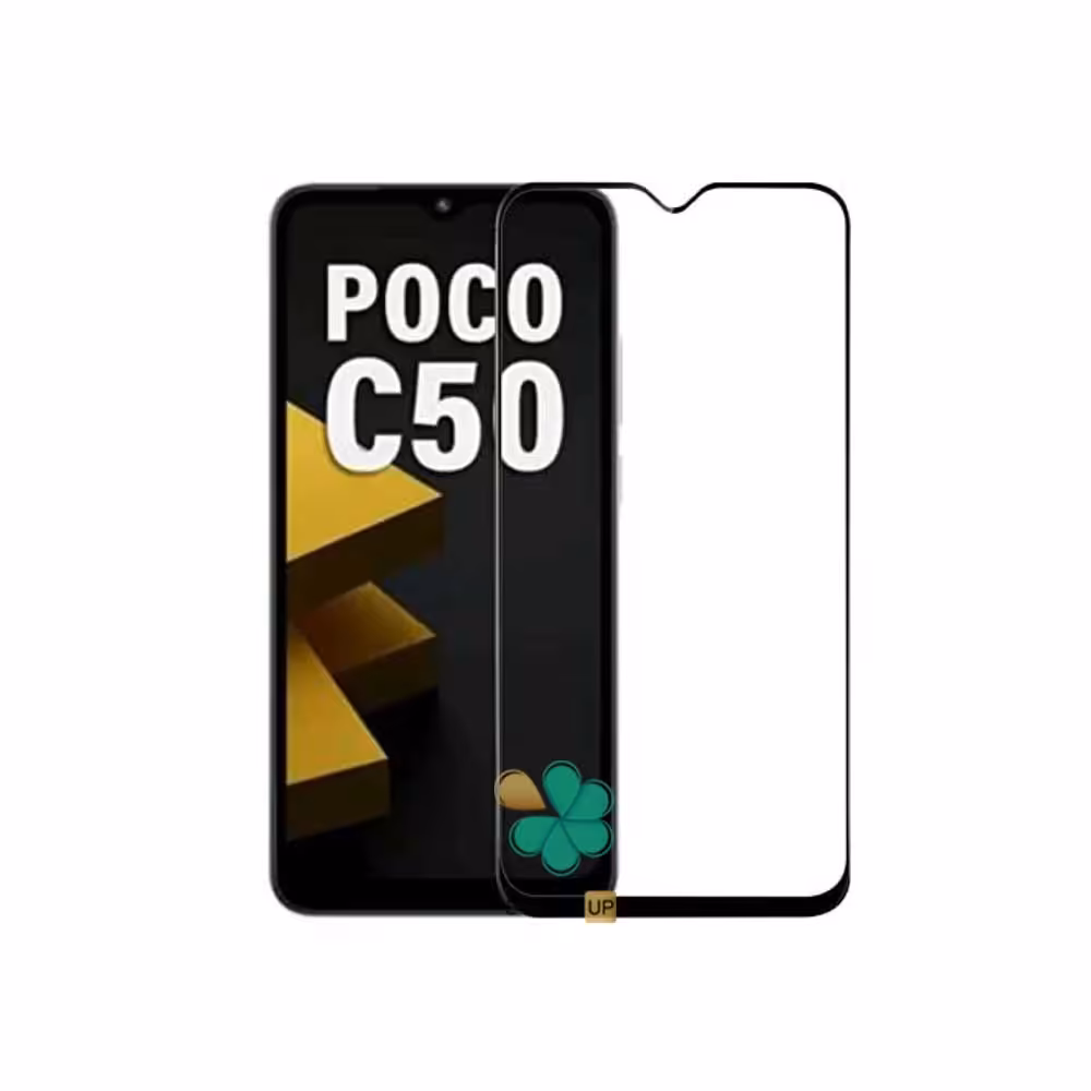 گلس گوشی سرامیک دور تراش مناسب Xiaomi Poco C50