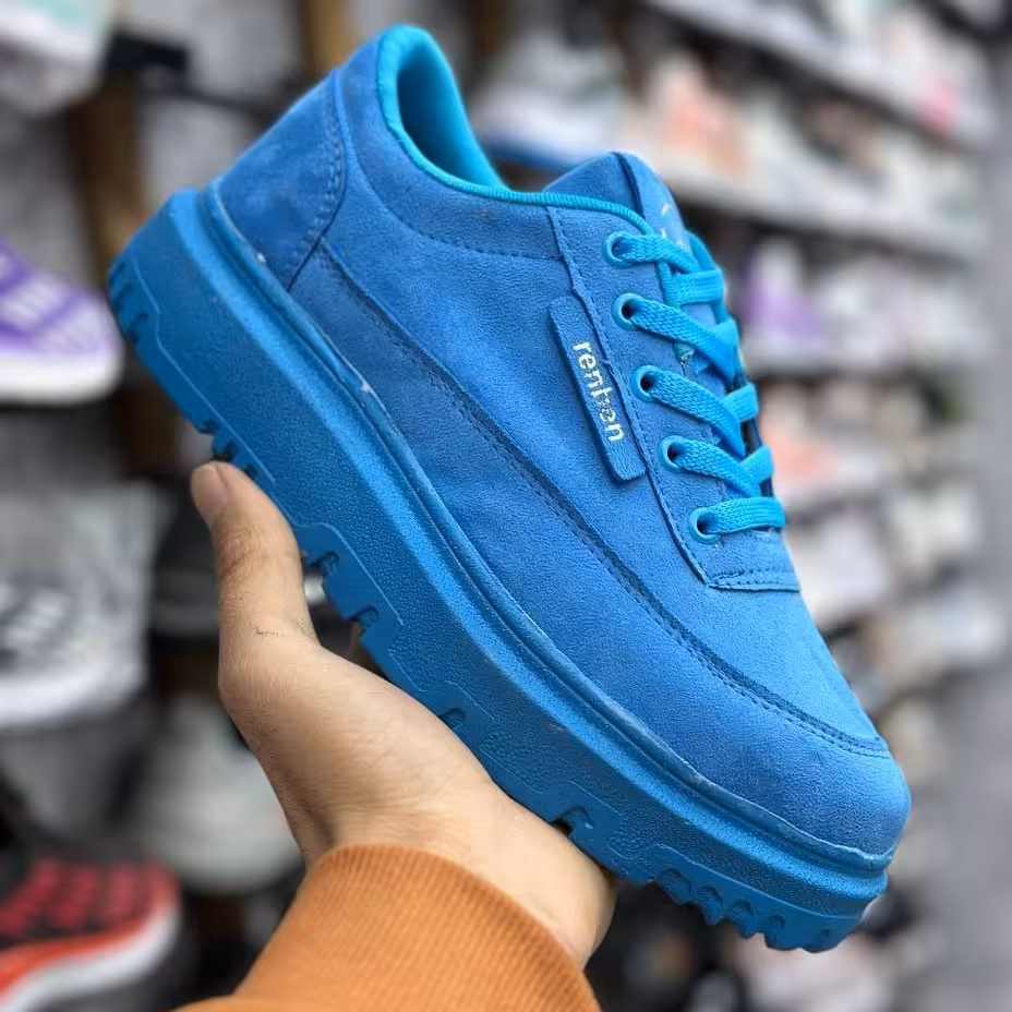 کفش روزمره رنانه و مردانه مدل ری بن با رویه سوپر سوییت خارجی و زیره پی یو سایز 37 تا 40