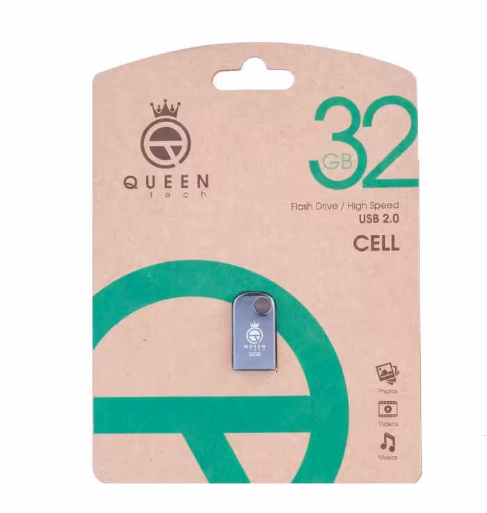 فلش مموری کوئین تک مدل CELL ظرفیت 32 گیگابایت