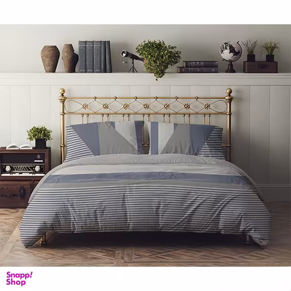 سرویس لحاف دو نفره 6 تکه مدل ریتون کد 81361 سایز 180×200