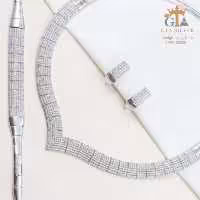 سرویس نقره اصل طرح تنیسی مدل هفتی هشتی جدید کد 38020