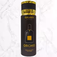 اسپری بدن  گلکسی اماراتی حجم 200 میل Galaxy Perfume body Spray مدل  ORCHID 
