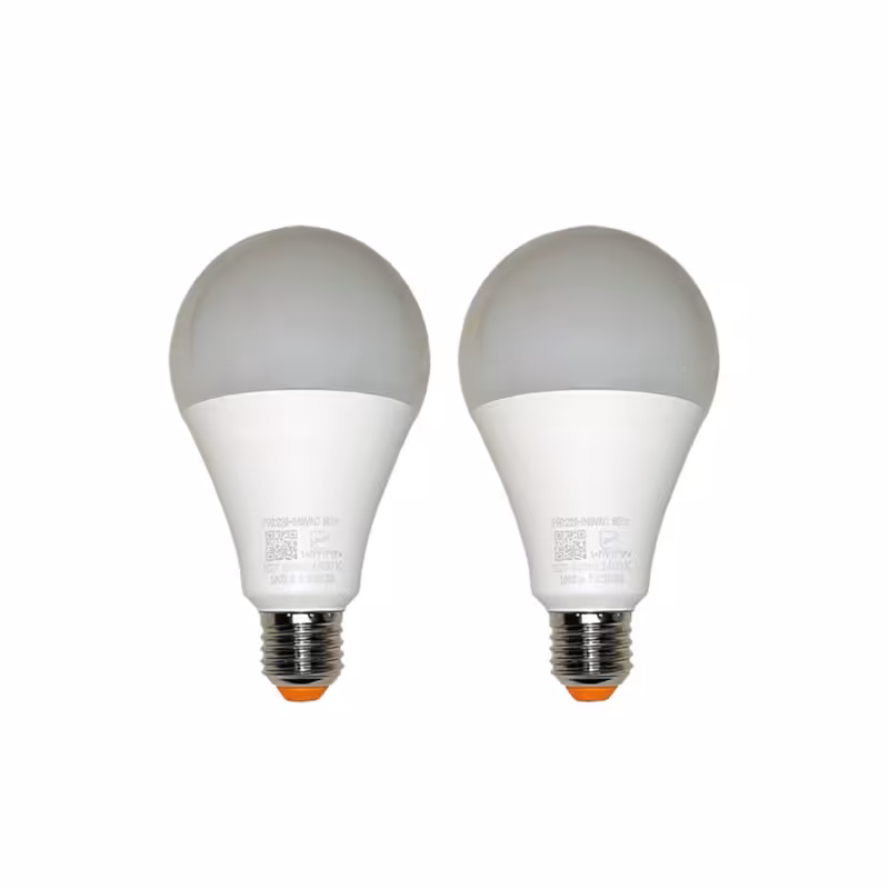 لامپ 15 وات نمانور مدل LED پایه E27 بسته 2 عددی