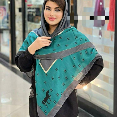 روسری نخی دوردوخت
