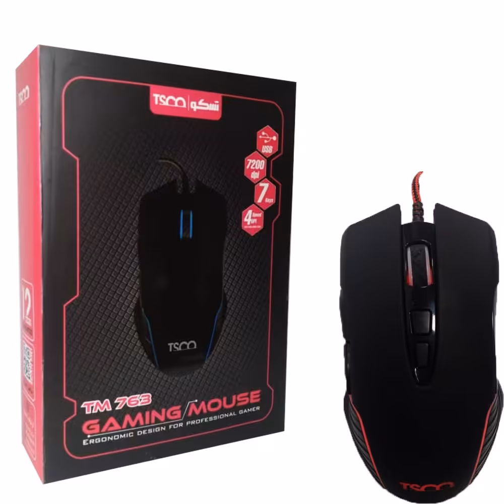 موس گیمینگ تسکو TM 763 GA
