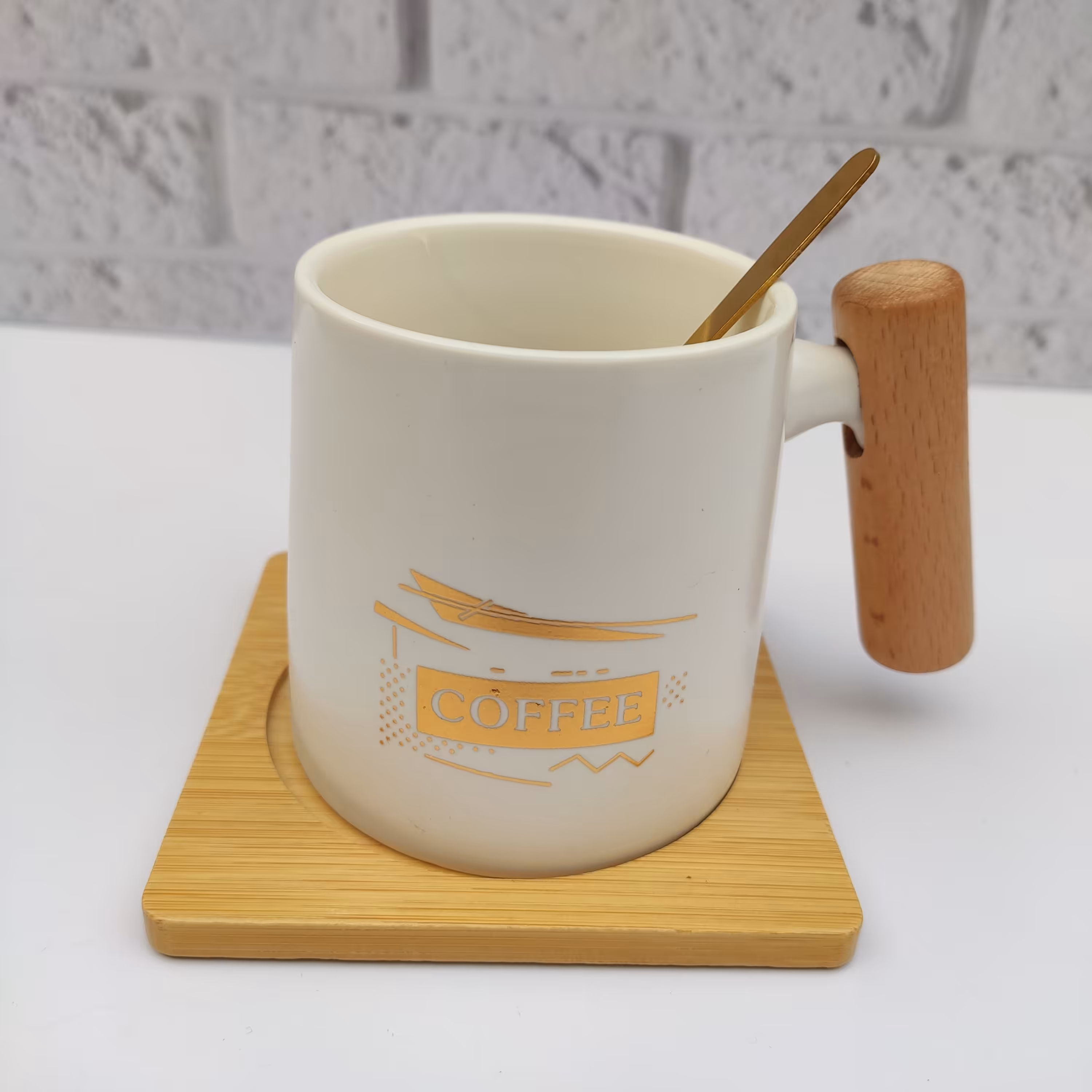 ماگ طرح دسته بامبو