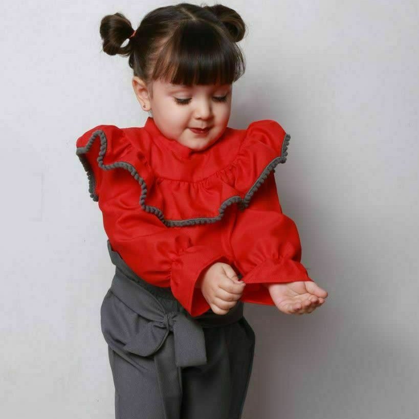 شومیز شلوار پرنسس دخترانه 