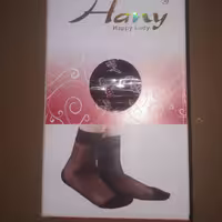 بسته 6 جفتی جوراب دو ربع ساده هانی hany happy lady جوراب