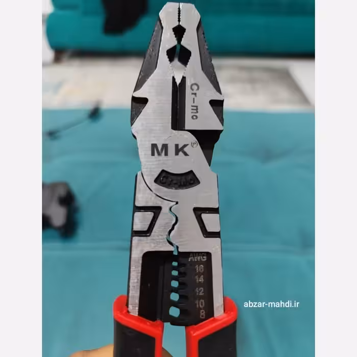 انبردست همه کاره فولادی فشار قوی بزرگ 9 اینچ MK مدلCR-MO  ارسال رایگان 