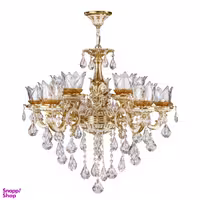 لوستر 10 شعله چشمه نور کد S3559/5+5