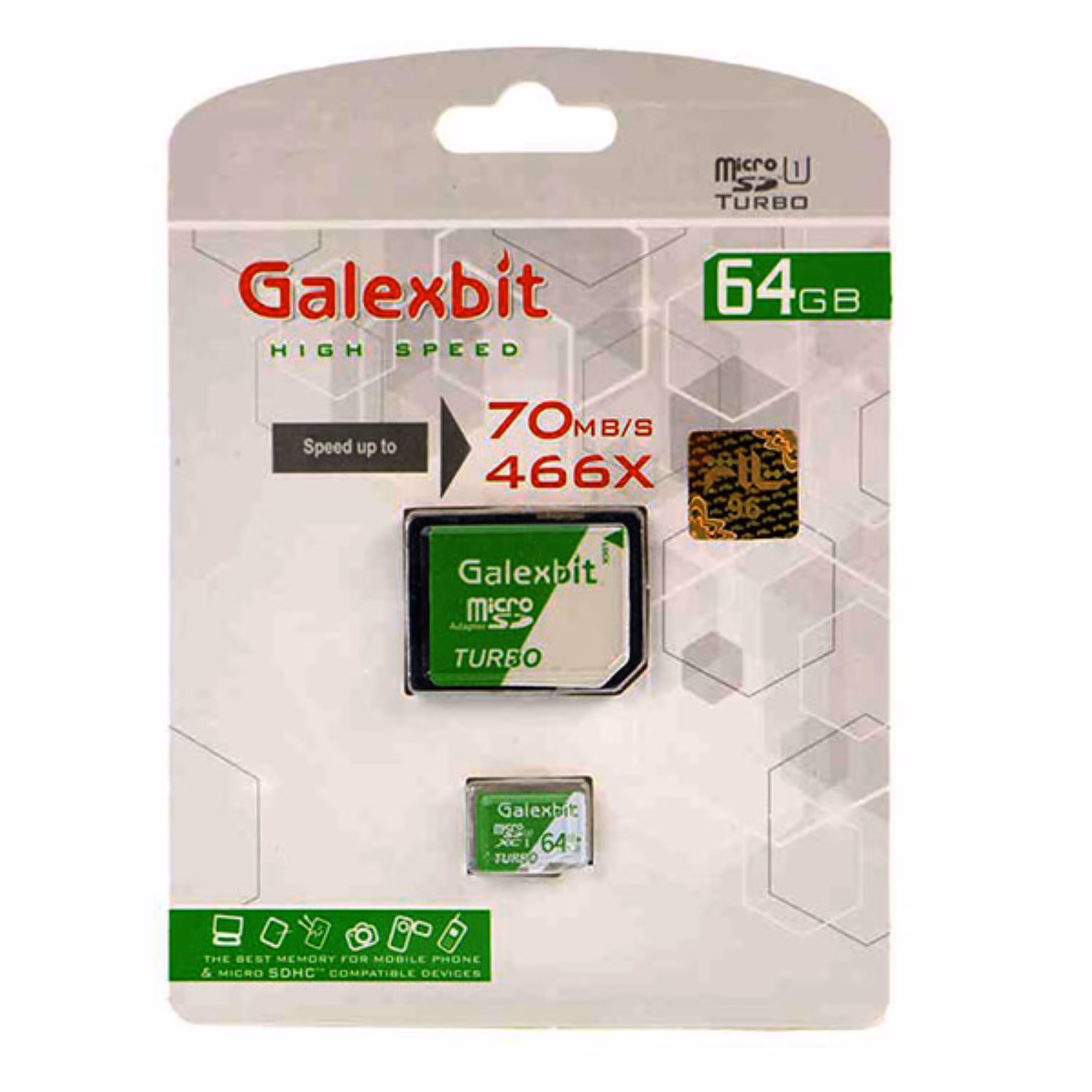 مموری 64گیگ گلکسی بیت (GALAXBIT) سرعت 70Mbs