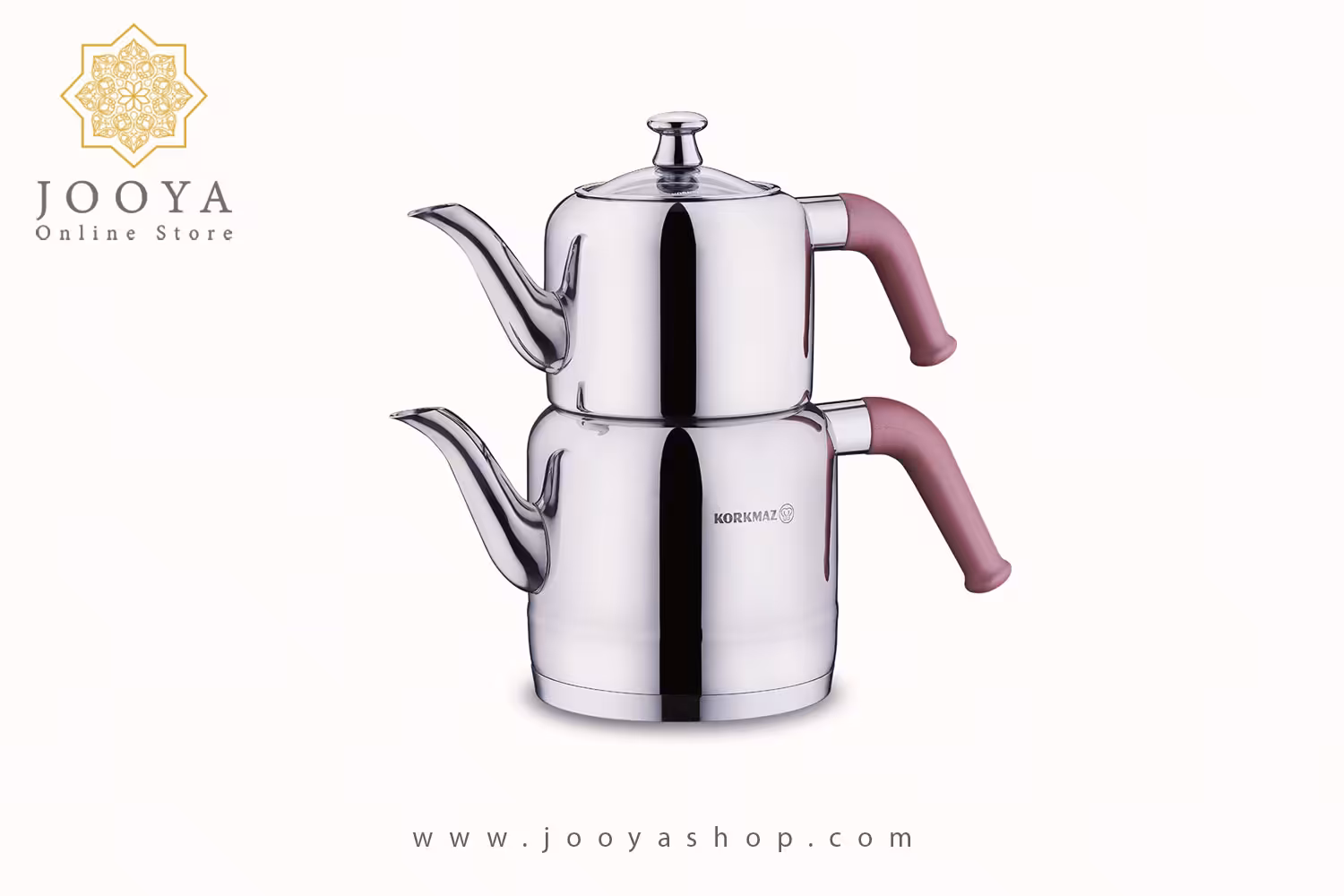 کتری و قوری 1.1 1.9 لیتر ریوا بدون درب کتری کرکماز