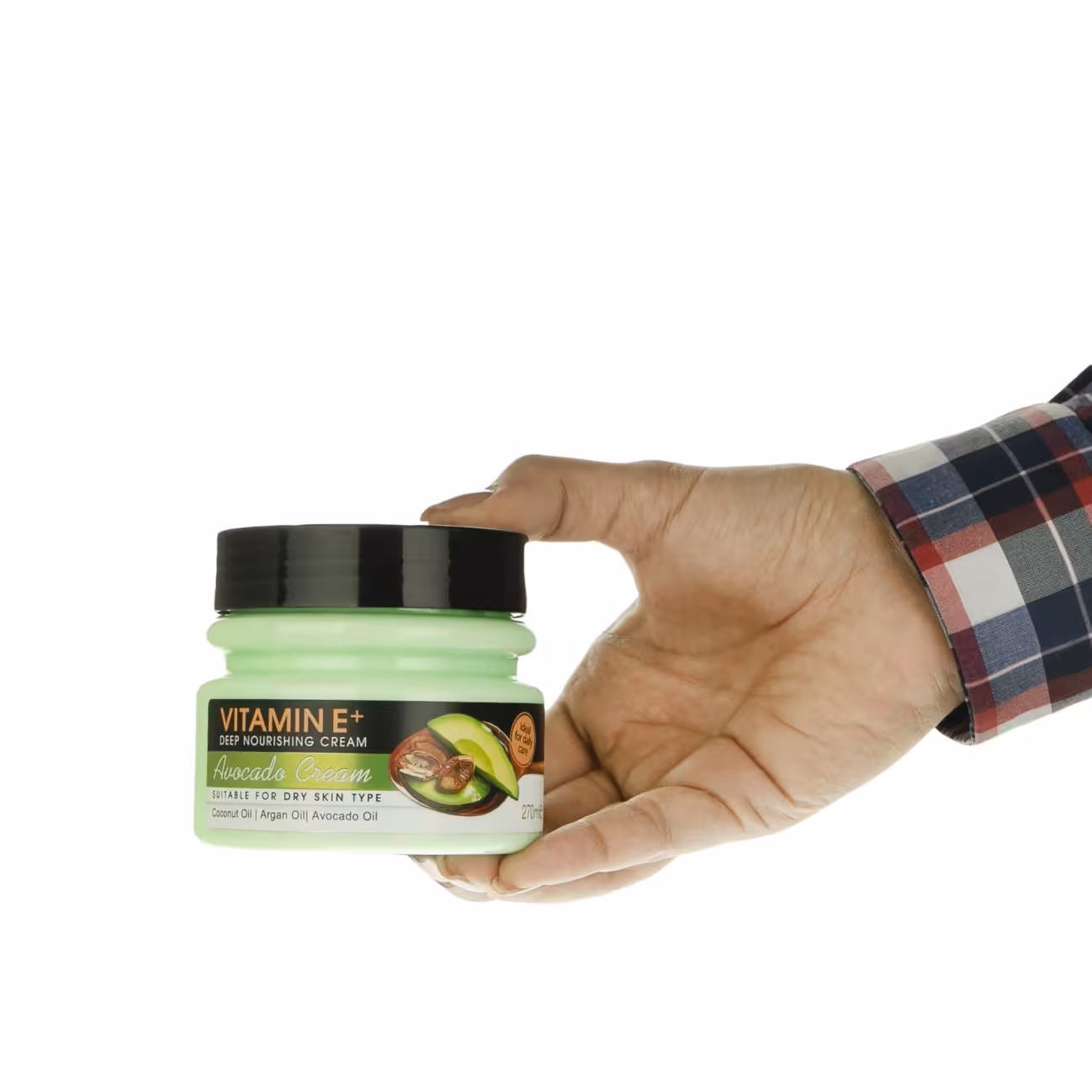 مرطوب کننده - کرم کاسه ای آووکادو دافی 270 میل حاوی ویتامین E