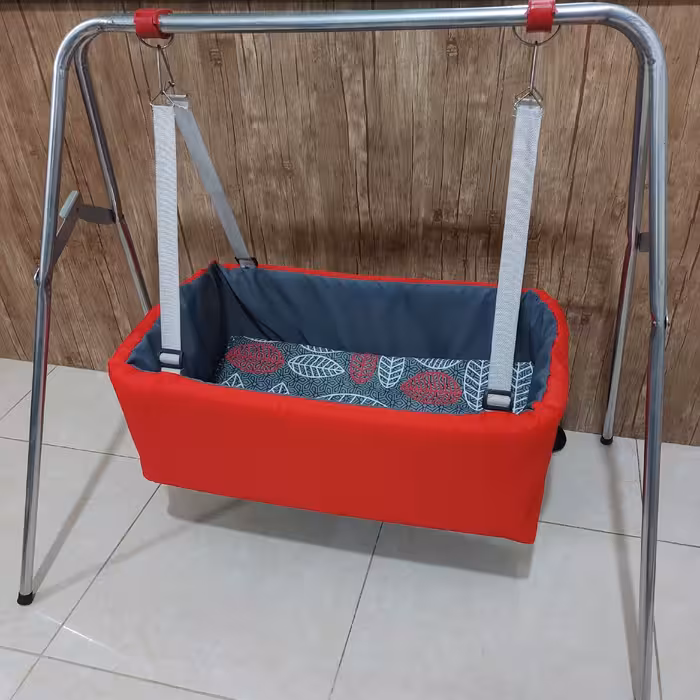 گهواره ضد رفلاکس نوزادی  با پشه بند رایگان و رنگبندی 